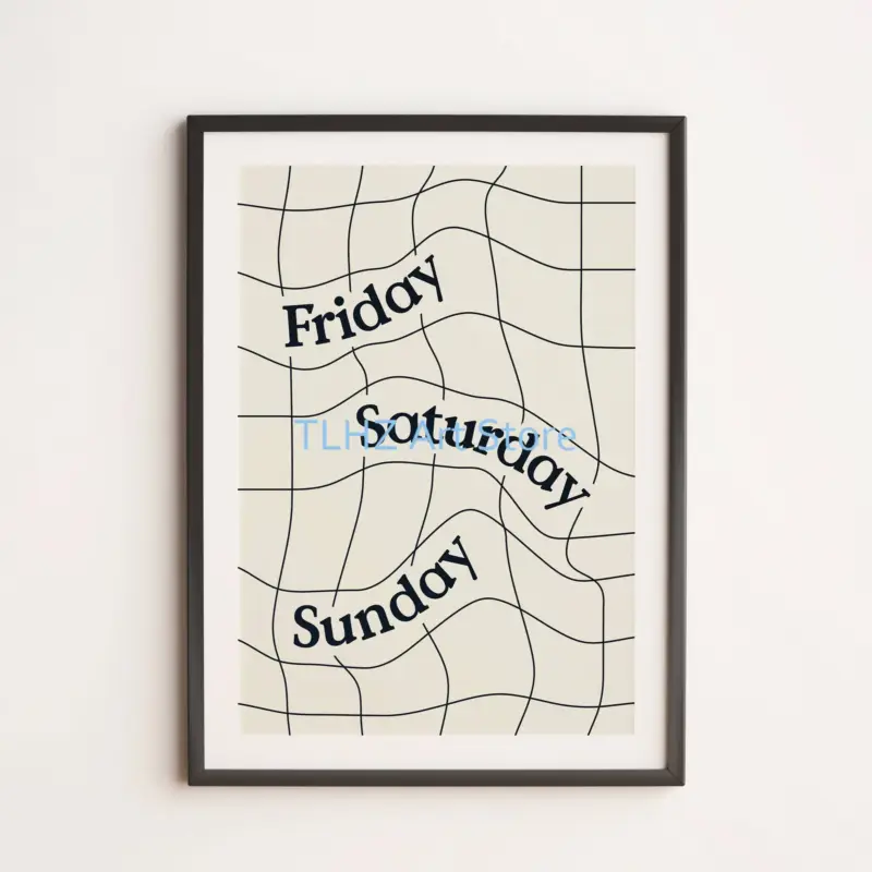 Achetez Aujourd'hui Funny retro posters with flower and dog quotes