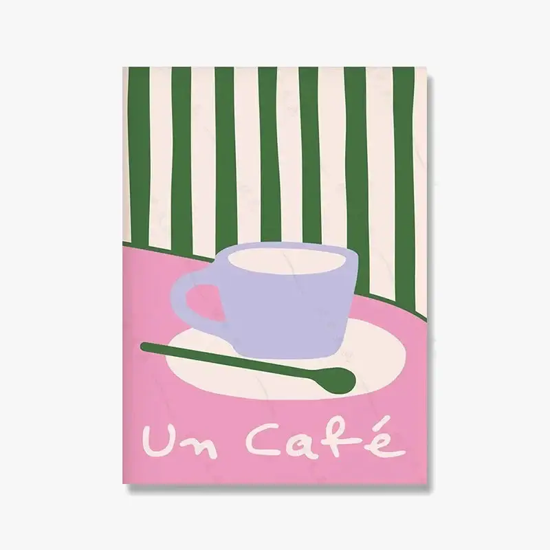 Gourmet kitchen food art poster Super Prix