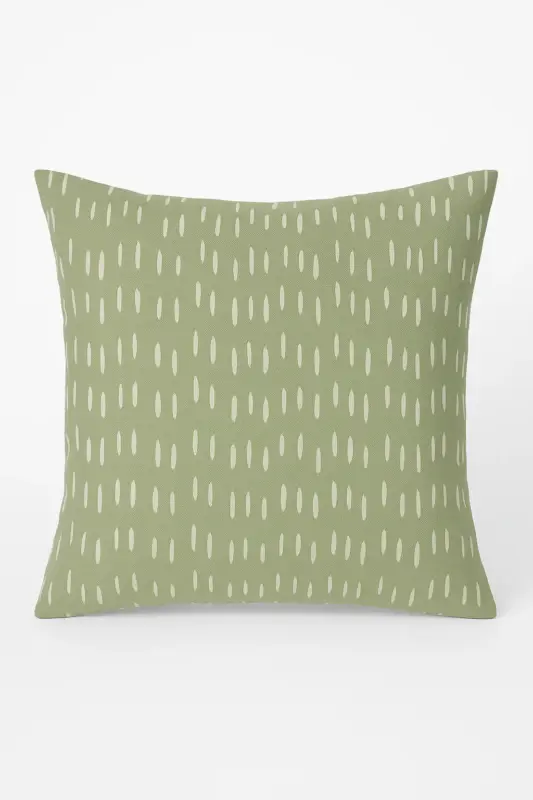 Jusqu'à Épuisement Des Stocks Green geometric abstract cushion cover for sofa