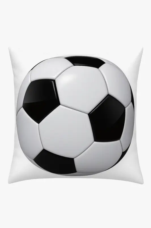 Football cushion cover for sports enthusiasts Acheter En Ligne