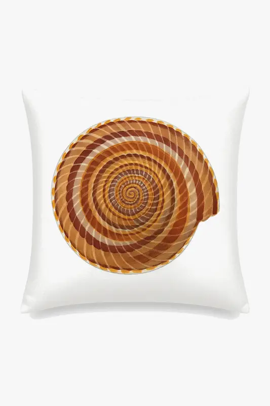 Offre Exclusive Decorative cushion cover with seashell pattern and marine style