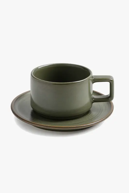 Japanese retro ceramic tea set with tray Soldes