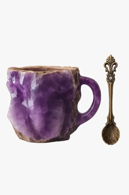 Mug café céramique style cristal scintillant design élégant Retour Gratuit