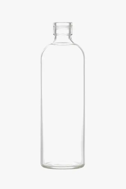 Glass bottle with infuser, hydration markings, outdoor sports Prix Promo