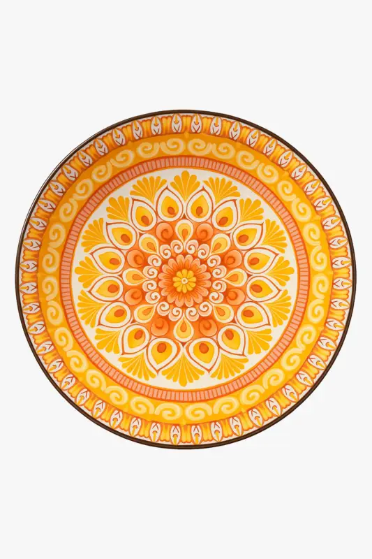 Bohemian ceramic ramen and soup bowl set 20 cm Nouveauté