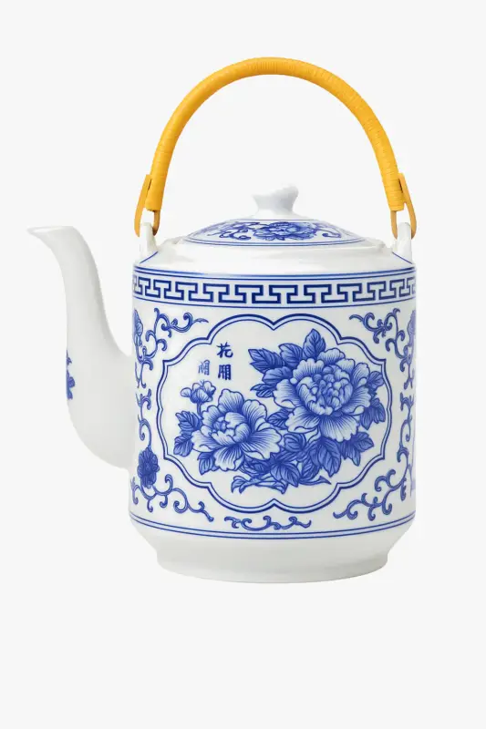 Produit De Marque Jingdezhen ceramic teapot large capacity chinese style handle