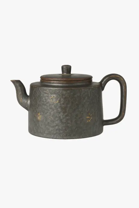 Japanese retro gold teapot with infuser 150ml Réduction