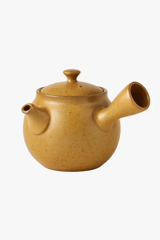 Livraison Express Japanese ceramic teapot with side handle and infuser