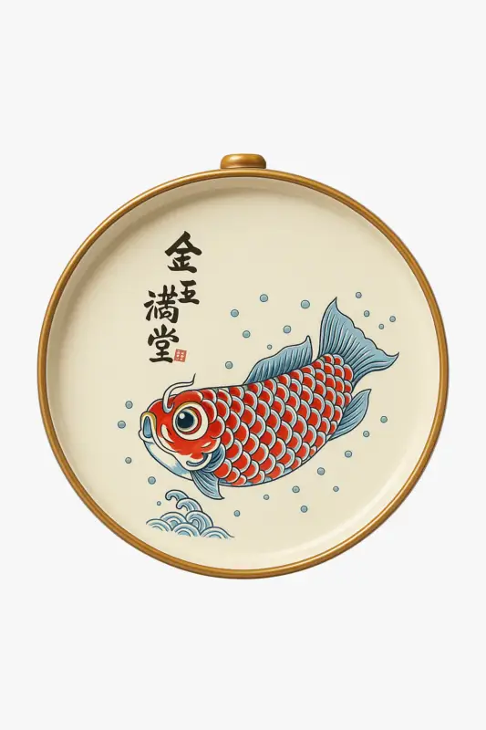 Retro arowana ceramic teapot kung fu set Meilleur Choix
