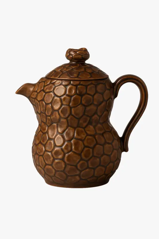 Expédié Aujourd'hui Handcrafted nanputuo half-relief ceramic teapot