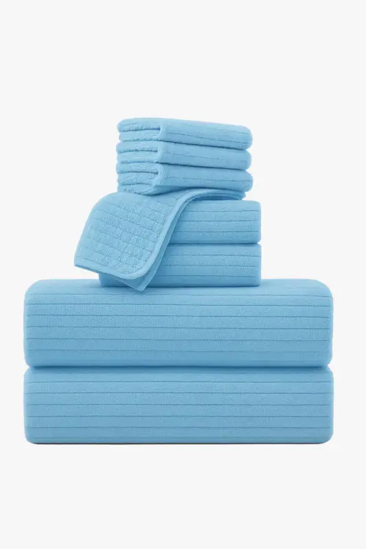 8-piece microfibre bath towel set absorbent Must-Have