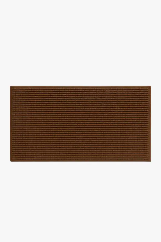 Nouveauté Minimalist 3-piece non-slip absorbent bathroom mat set