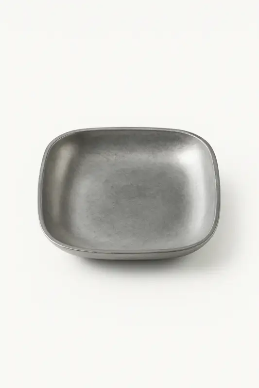 Vintage nordic style stainless steel dinner plates Jusqu'à Épuisement Des Stocks