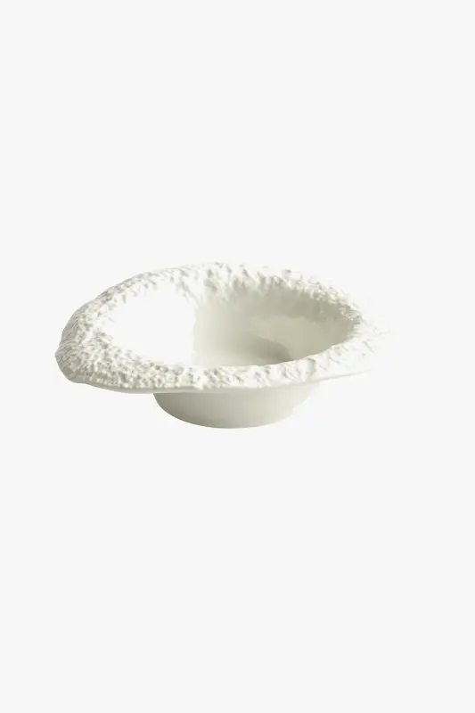 Vente Directe Assiette bol céramique texture roche style chapeau champignon