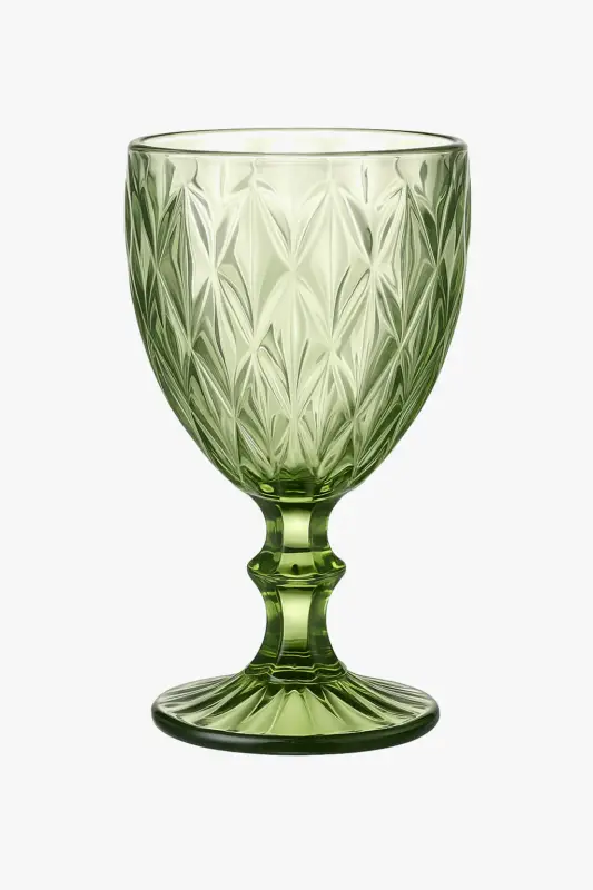 Thick retro european-style embossed wine glass Paiement Sécurisé