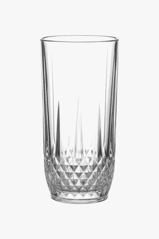Elegant diamond-pattern glasses for wine, coffee and tea Pas Cher