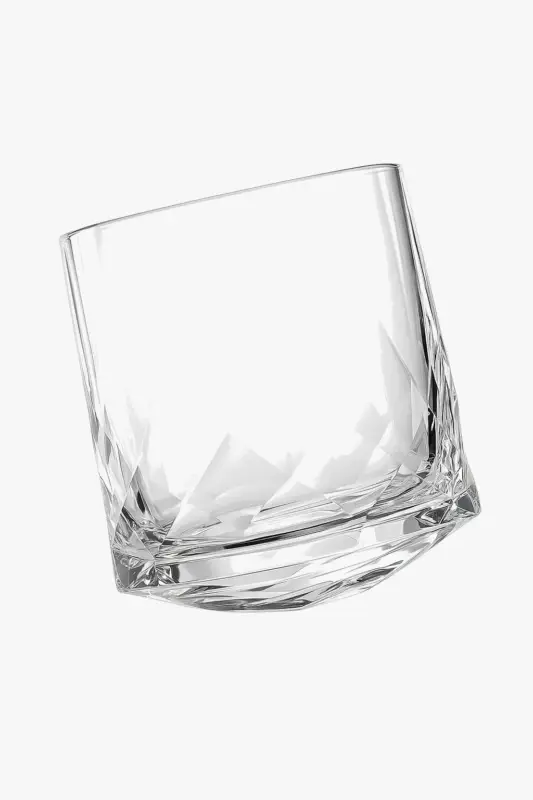 Verres à whisky old fashioned style relief vintage Prix Promo