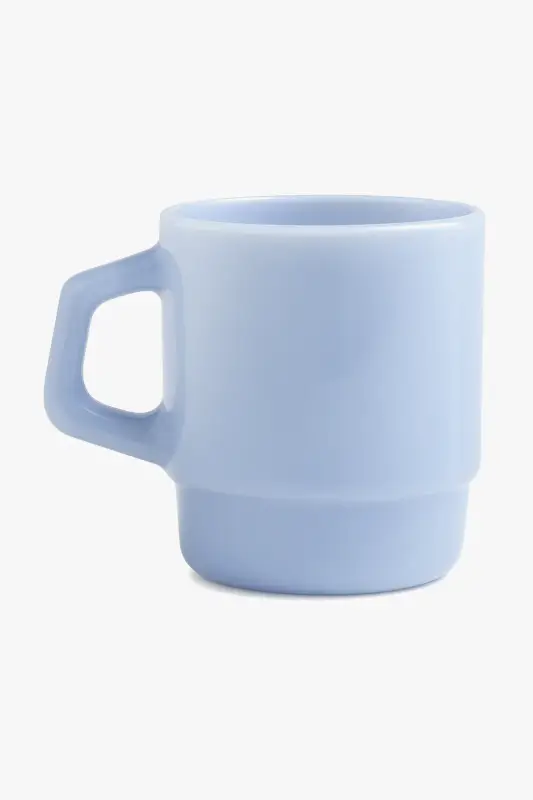 Dernière Chance Korean style glass mug with ergonomic handle 230ml