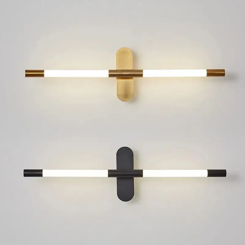 Authentique Modern nordic design long line led wall light
