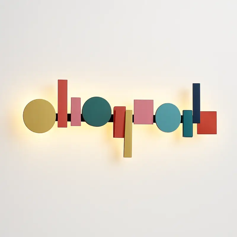 Colorful nordic design led wall light Vente Flash