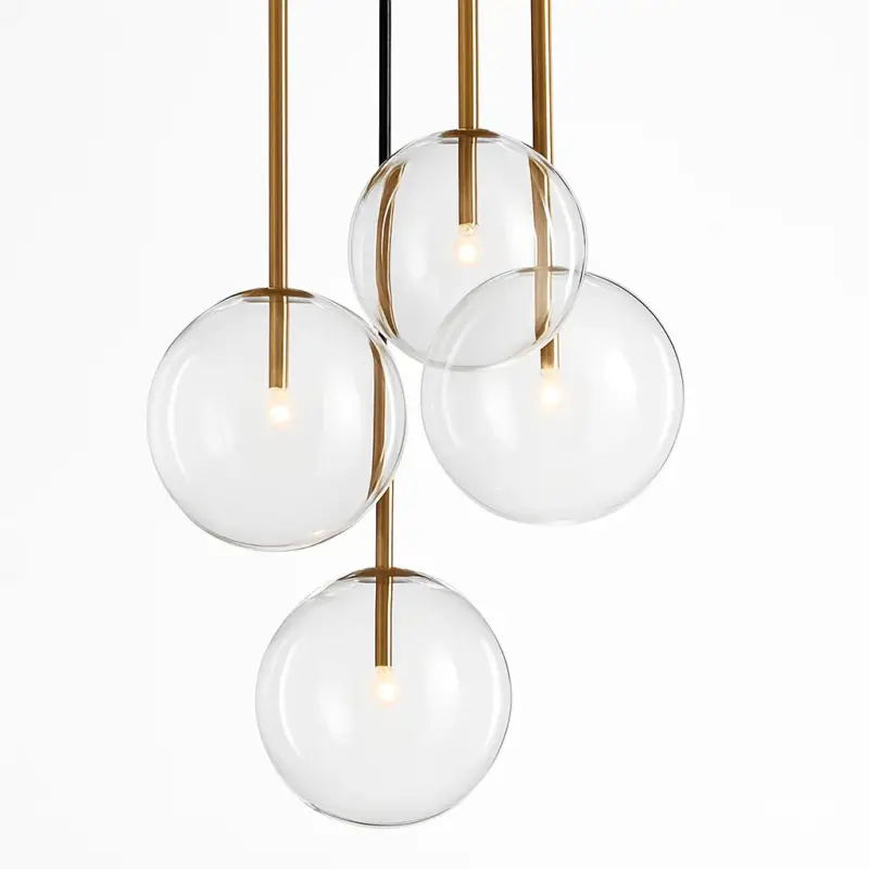 Commander Vite Modern nordic glass ball pendant light decorative led loft style