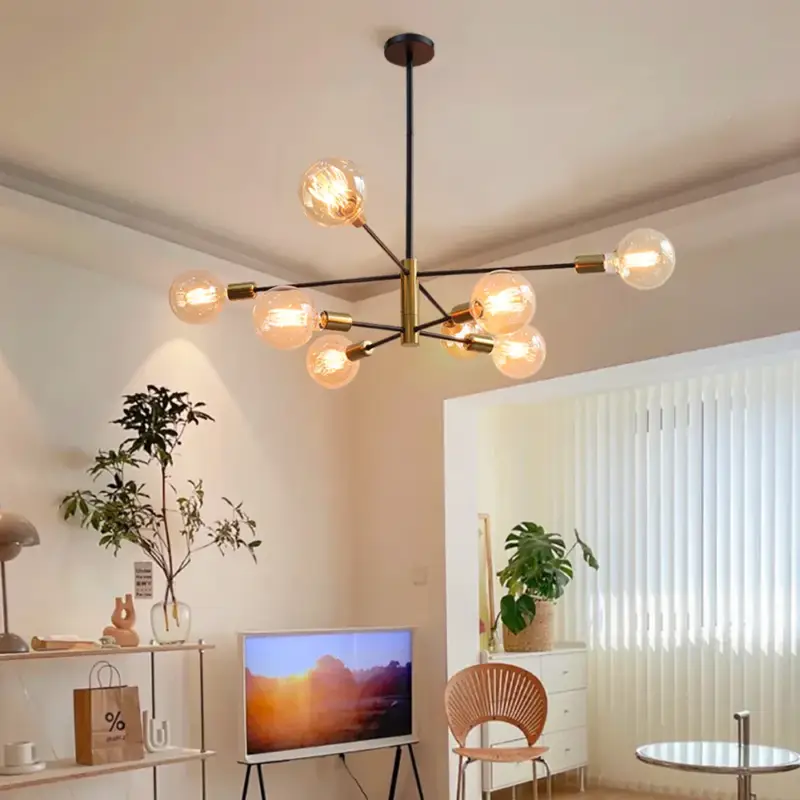 Dernière Chance Modern nordic pendant chandelier for ceiling, home decor, living ro...