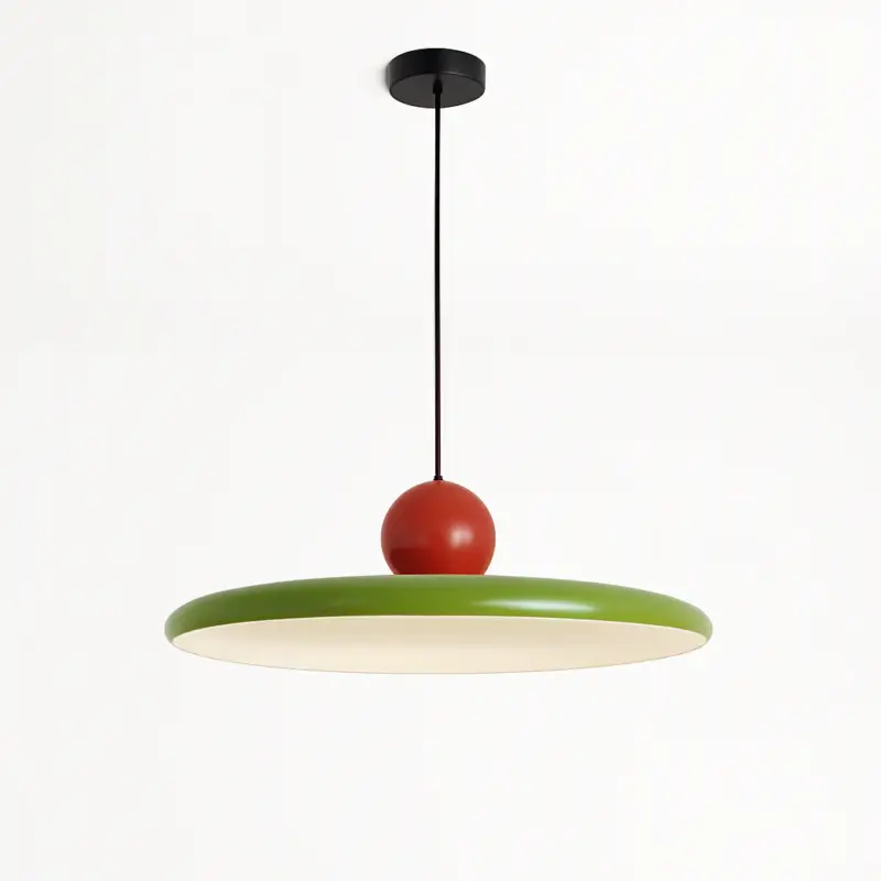 Prix Promo Nordic led pendant light flying saucer cream design for living room...