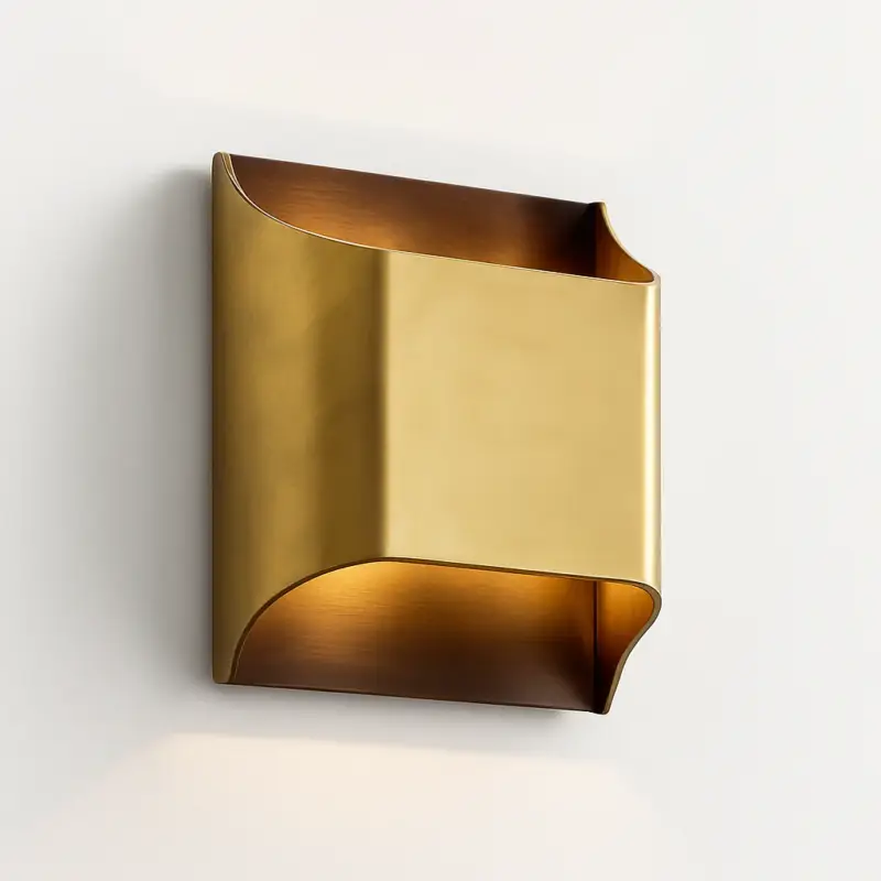 Luxury copper wall light modern hotel corridor led lamp for living ... Marque