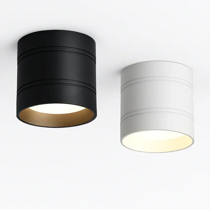 Dimmable led downlight 6w 9w 12w 15w 20w cob led ceiling spotlights... Vente Directe