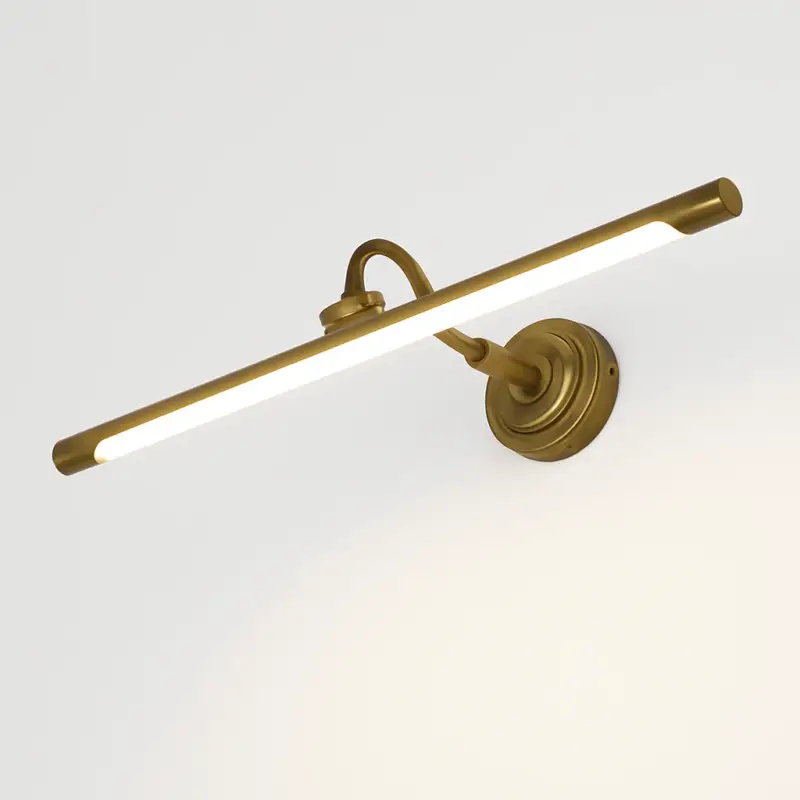 Vintage copper jade led wall light for bathroom, bedroom, vanity mi... Prix Cassé