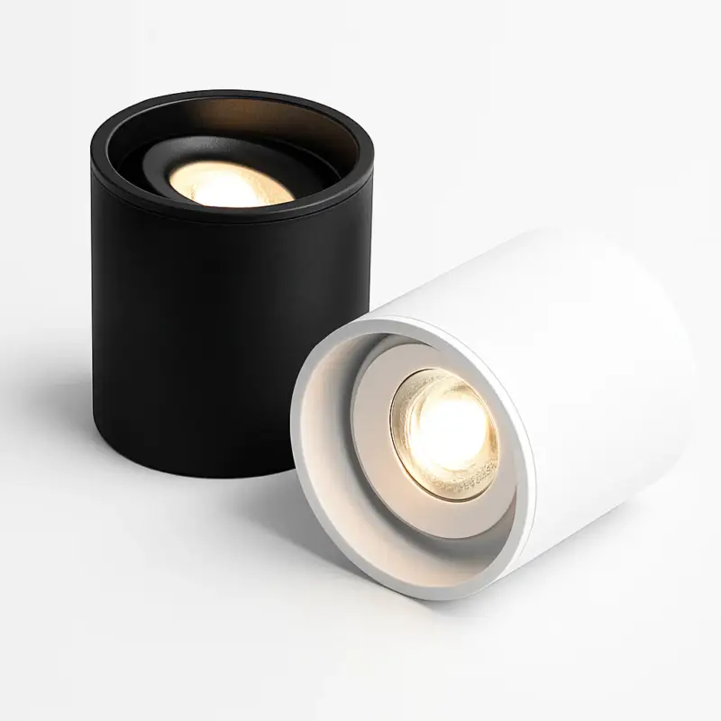 Surface mounted anti-glare dimmable led downlights 7w-24w epistar c... Nouveauté