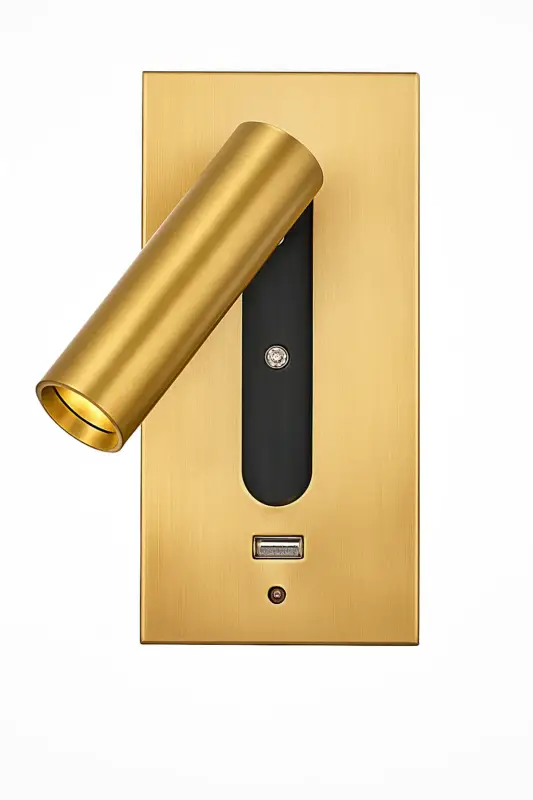 Indoor wall light 110-240v 3w with usb charging Dernière Chance