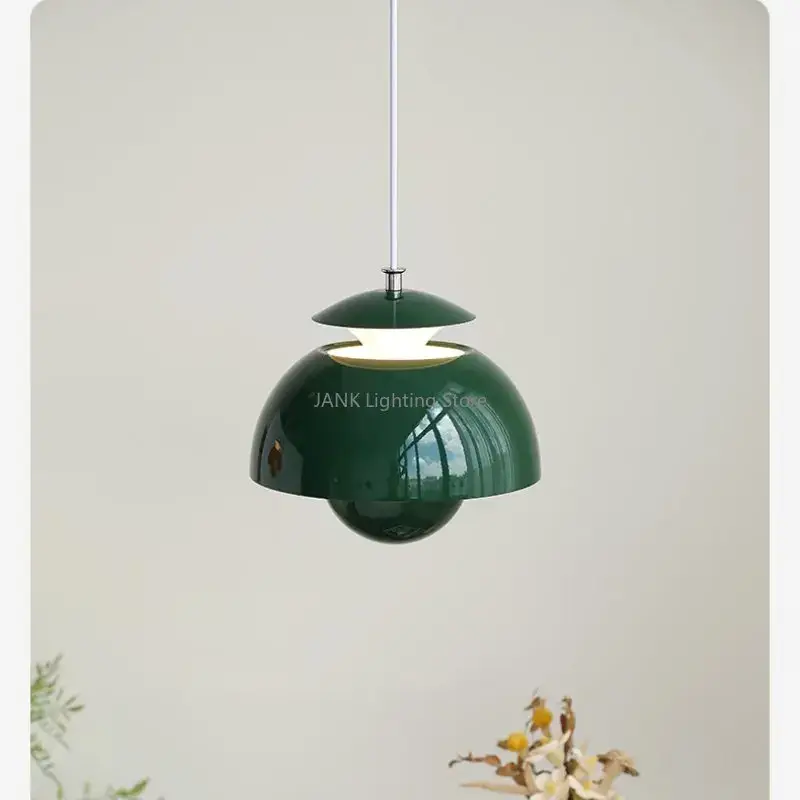 Danish design flower bud modern pendant light for restaurant, child... Soldes