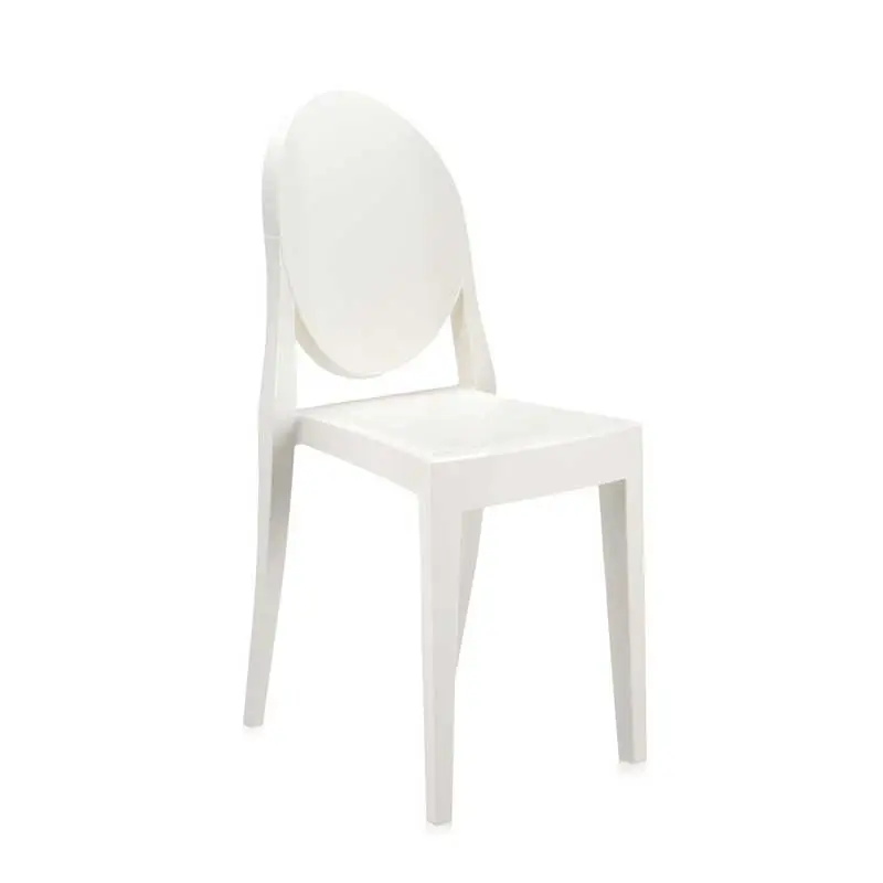 Dining Chair VICTORIA GHOST Brilliant whiteKARTELL Bon Marché