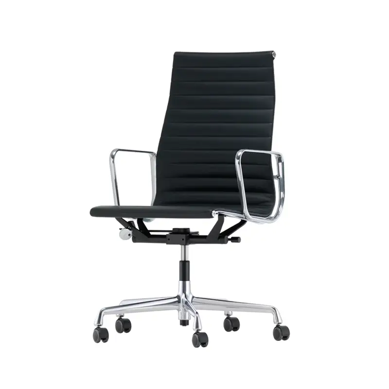 Office Chair ALUMINIUM GROUP HIGH BACK EA119 BlackVITRA Prix Choc