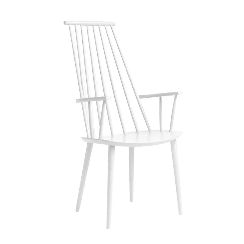 Commande En Gros Dining Chair J110 WhiteHAY