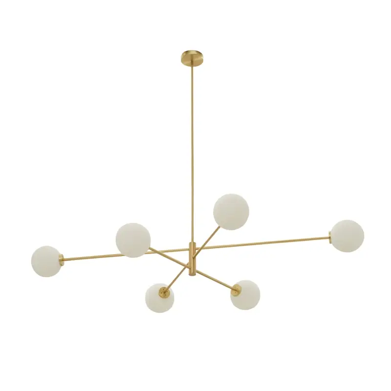 Offre Exclusive Pendant Light TREVI Large Satin brassCTO LIGHTING