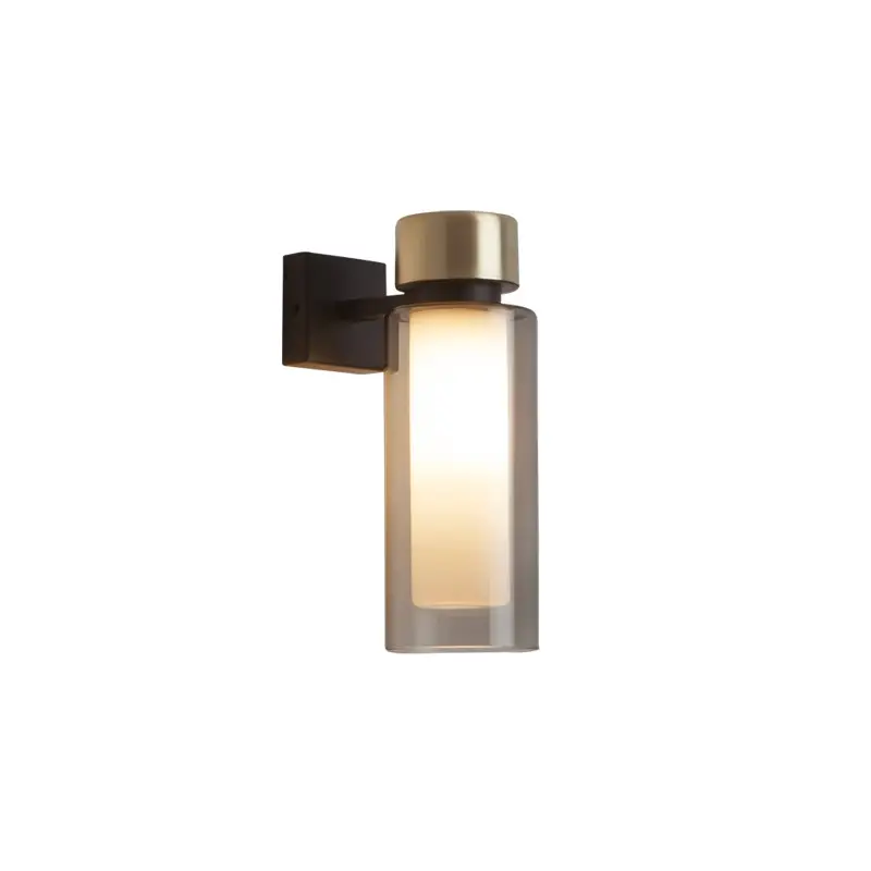 Prix Promo Applique OSMAN 560.41 Laiton brossé / verre transparentTOOY