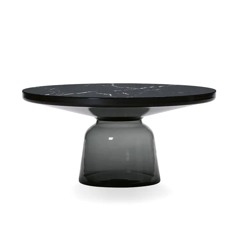 Acheter Direct Coffee Table BELL COFFEE Marble Quartz grey/ blackCLASSICON