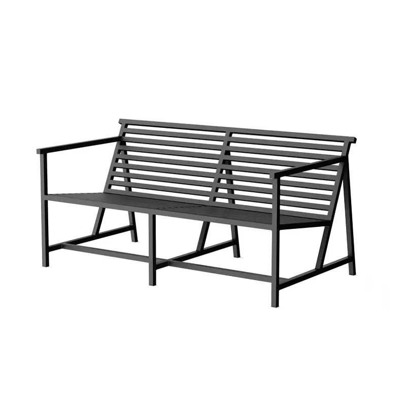 Banc extérieur Banc lounge 19 OUTDOORS NoirNINE Dernière Chance