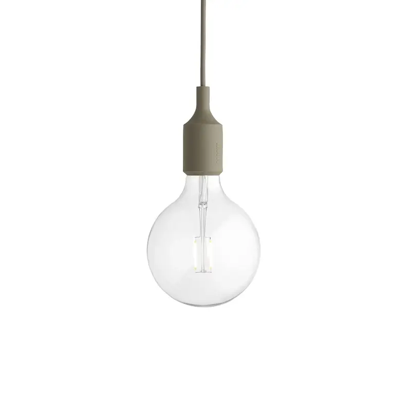 Suspension E27 SOCKET OliveMUUTO Meilleure Vente