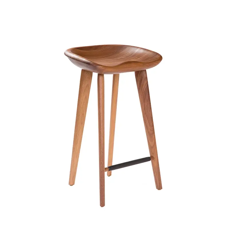 Nouveauté Bar Stool TRACTOR STOOL H 63 WalnutBASSAMFELLOWS