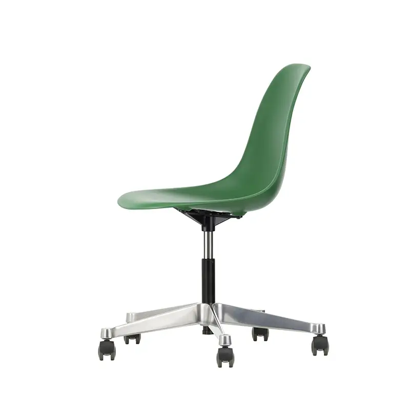 Offre Limitée Fauteuil de bureau EAMES PLASTIC SIDE CHAIR PSCC Vert émeraude REVITRA