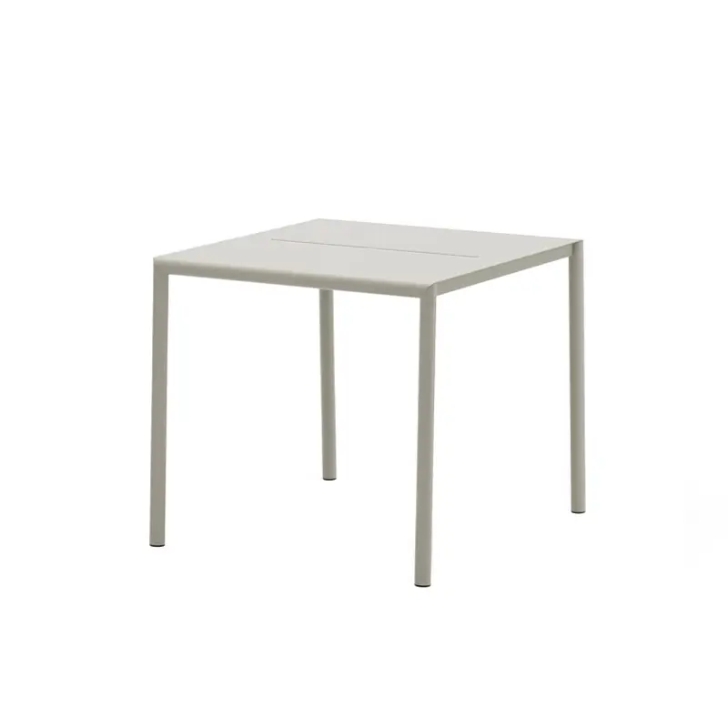 Table extérieure MAY 85x85 Gris clairNEW WORKS Jusqu'à Épuisement Des Stocks