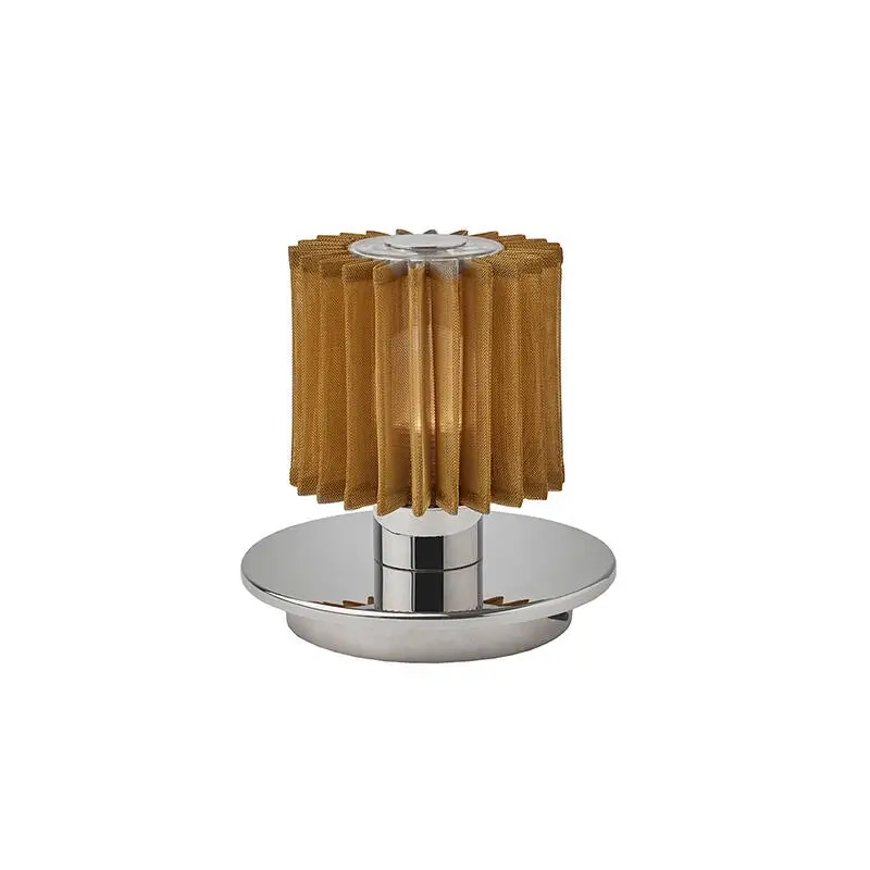 Lampe à poser IN THE SUN TABLE Argenté / maille orDCW EDITIONS Commander Maintenant