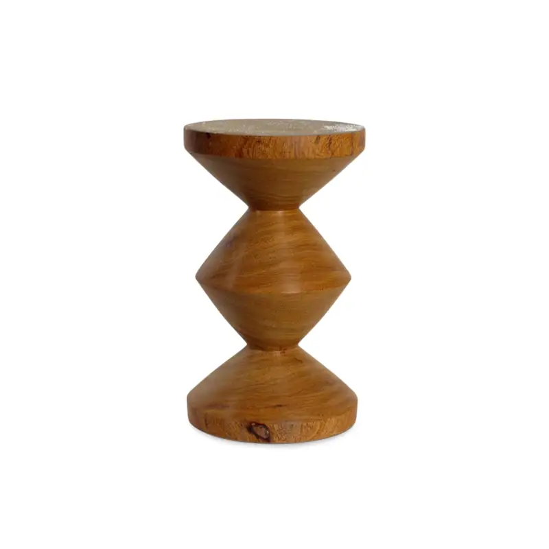 Tabouret ZIG ZAG Bois CognacPOLSPOTTEN Expédié Aujourd'hui