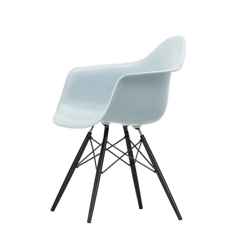 Dining Chair EAMES PLASTIC ARMCHAIR DAW Bluish grey REVITRA Satisfait Ou Remboursé