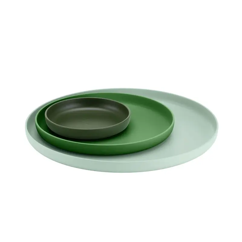 Must-Have Plateau, plat set de 3 plateaux TRAYS VertVITRA
