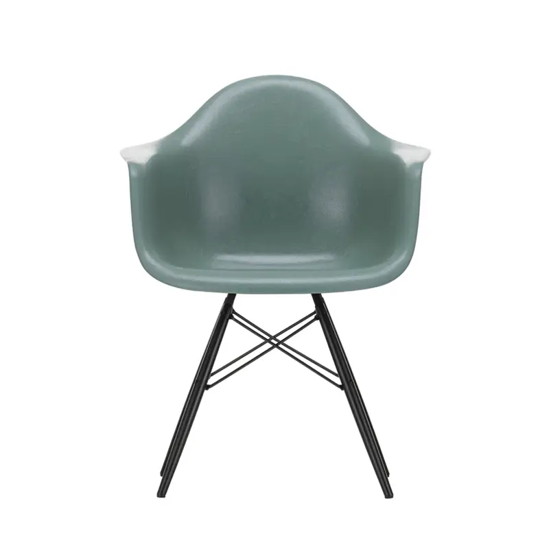 Dining Chair EAMES FIBERGLASS ARMCHAIR DAW Moss greenVITRA Paiement Sécurisé