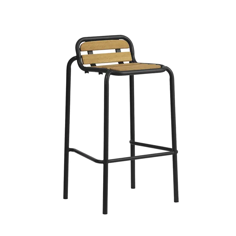 Achetez Aujourd'hui Tabouret extérieur Tabouret haut VIG ROBINIA H 75 NoirNORMANN COPENHAGEN